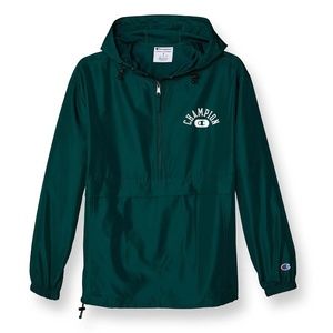 Champion Packable Windbreaker Jacket Half Zip Men's Size LARGE